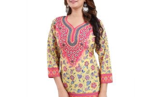 Top 10 Stylish Plus-Size Office Wear Kurtis on Sale - Yaarmalls